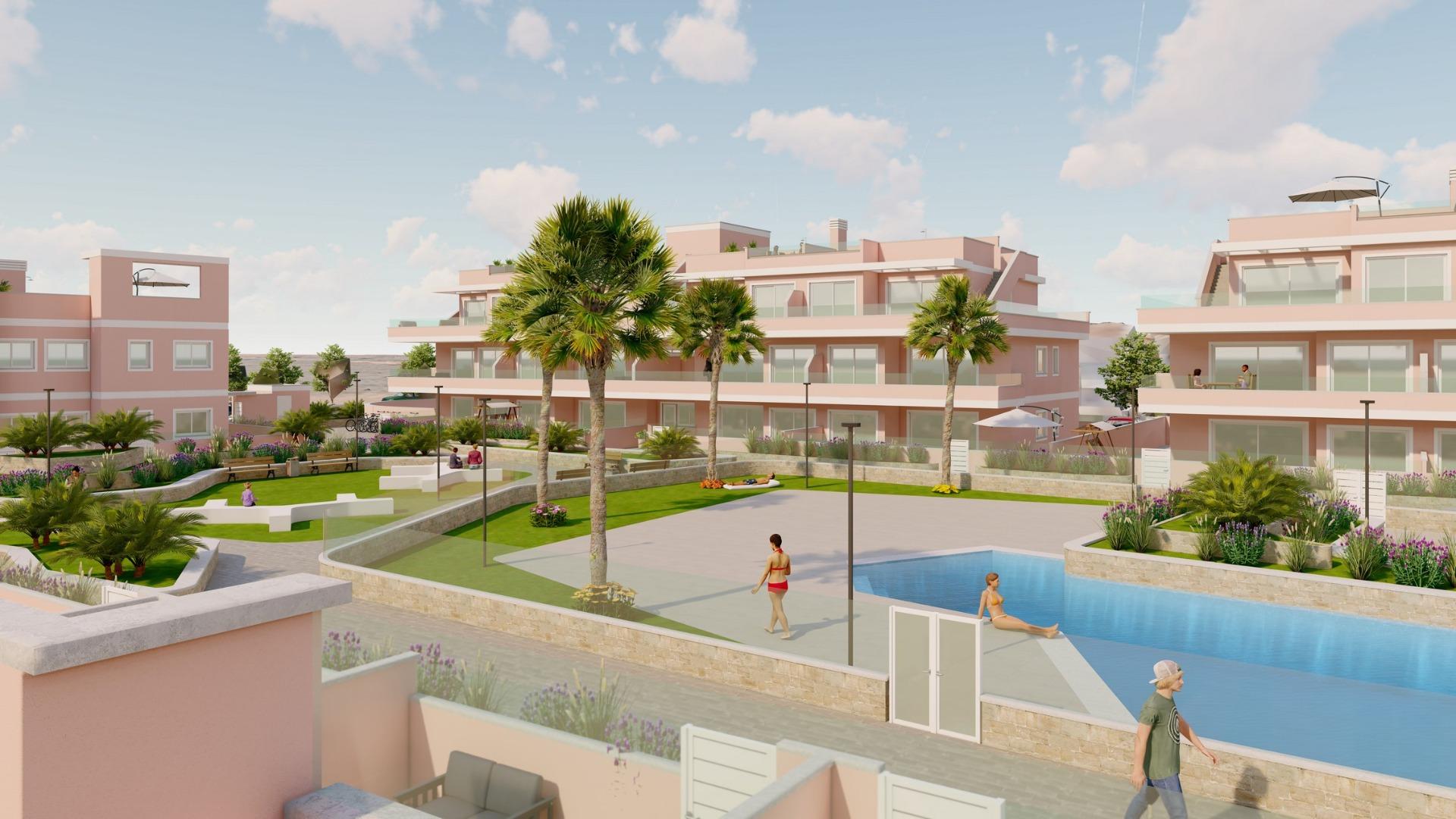 Elegantes adosados de una planta con piscina privada en Peraleja Golf Resort - Costa Cálida - Imagen 17