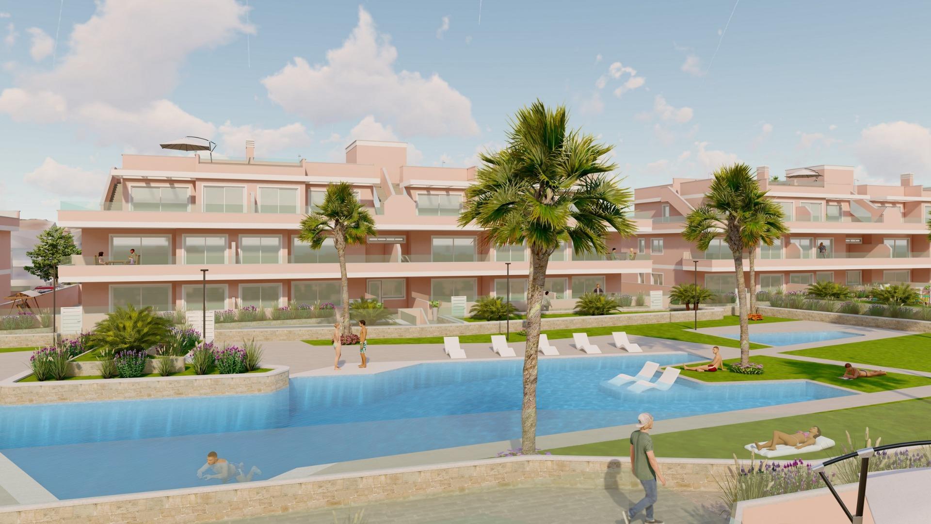 Elegantes adosados de una planta con piscina privada en Peraleja Golf Resort - Costa Cálida - Imagen 18