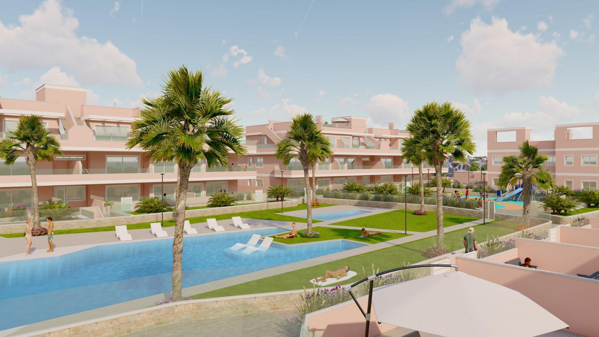 Elegantes adosados de una planta con piscina privada en Peraleja Golf Resort - Costa Cálida - Imagen 19