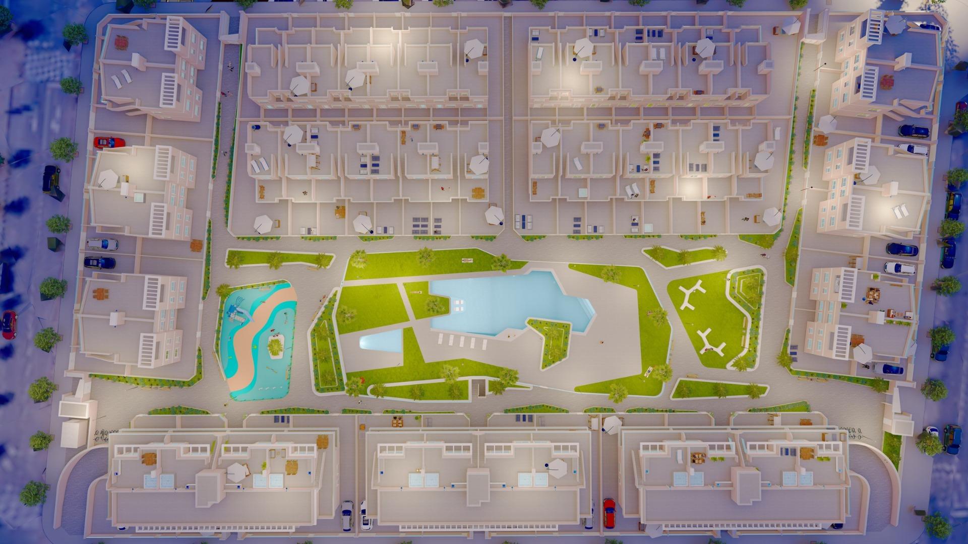 Elegantes adosados de una planta con piscina privada en Peraleja Golf Resort - Costa Cálida - Imagen 24