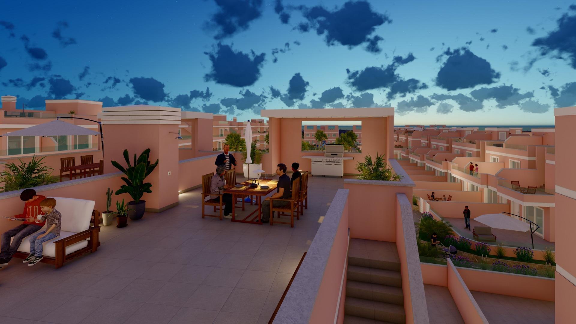 Elegantes adosados de una planta con piscina privada en Peraleja Golf Resort - Costa Cálida - Imagen 25
