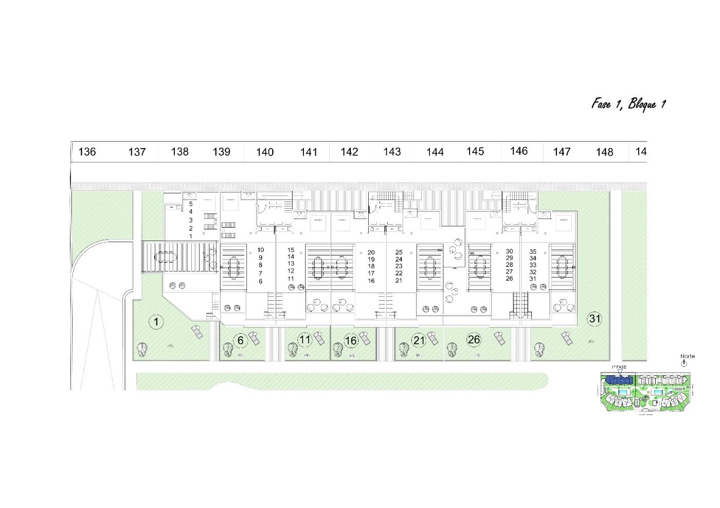 Villas de nueva construcción en Camposol Golf (Mazarrón-Murcia) con solárium privado y sótano - Imagen 22