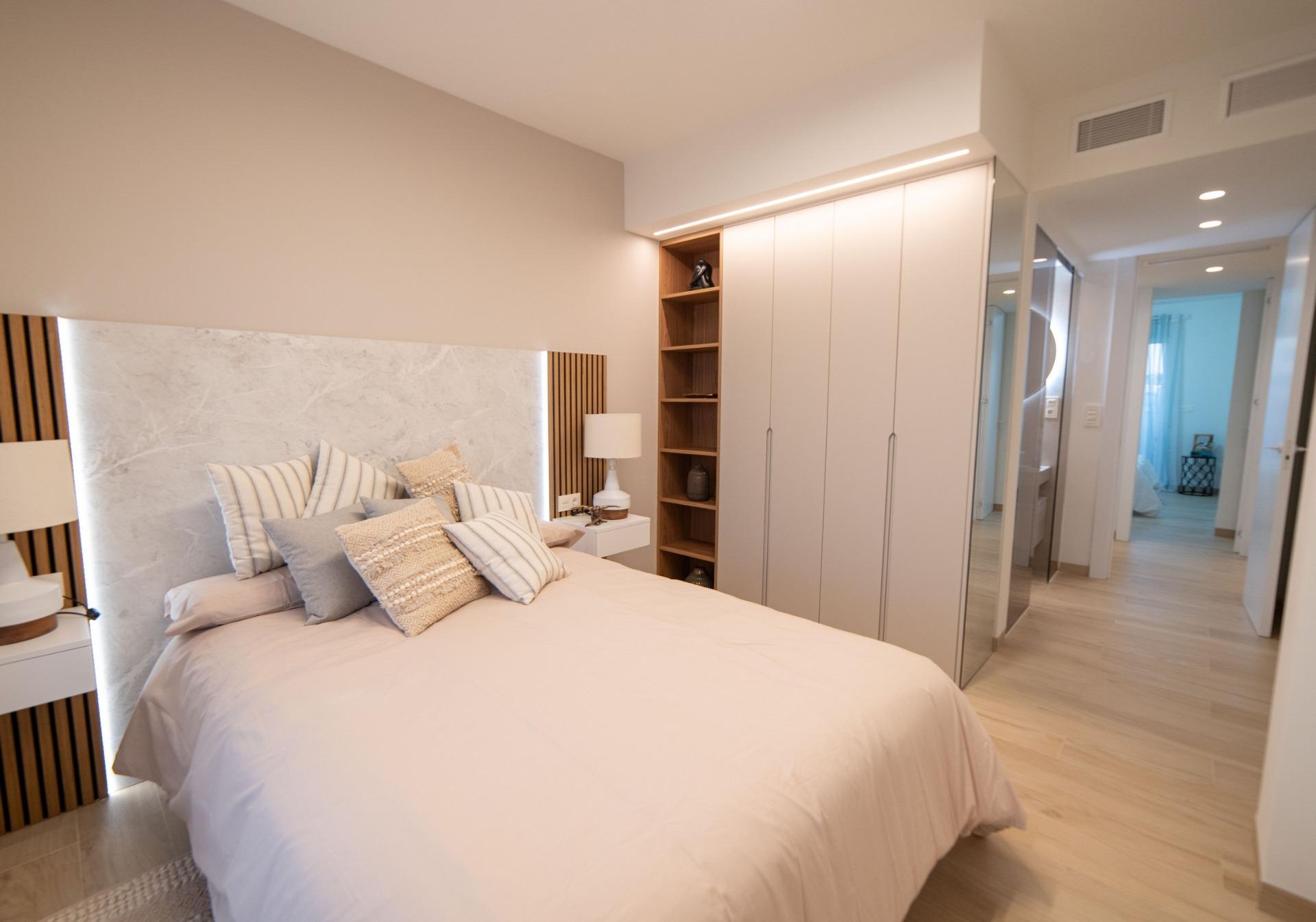 Villas de nueva construcción en Camposol Golf (Mazarrón-Murcia) con solárium privado y sótano - Imagen 23